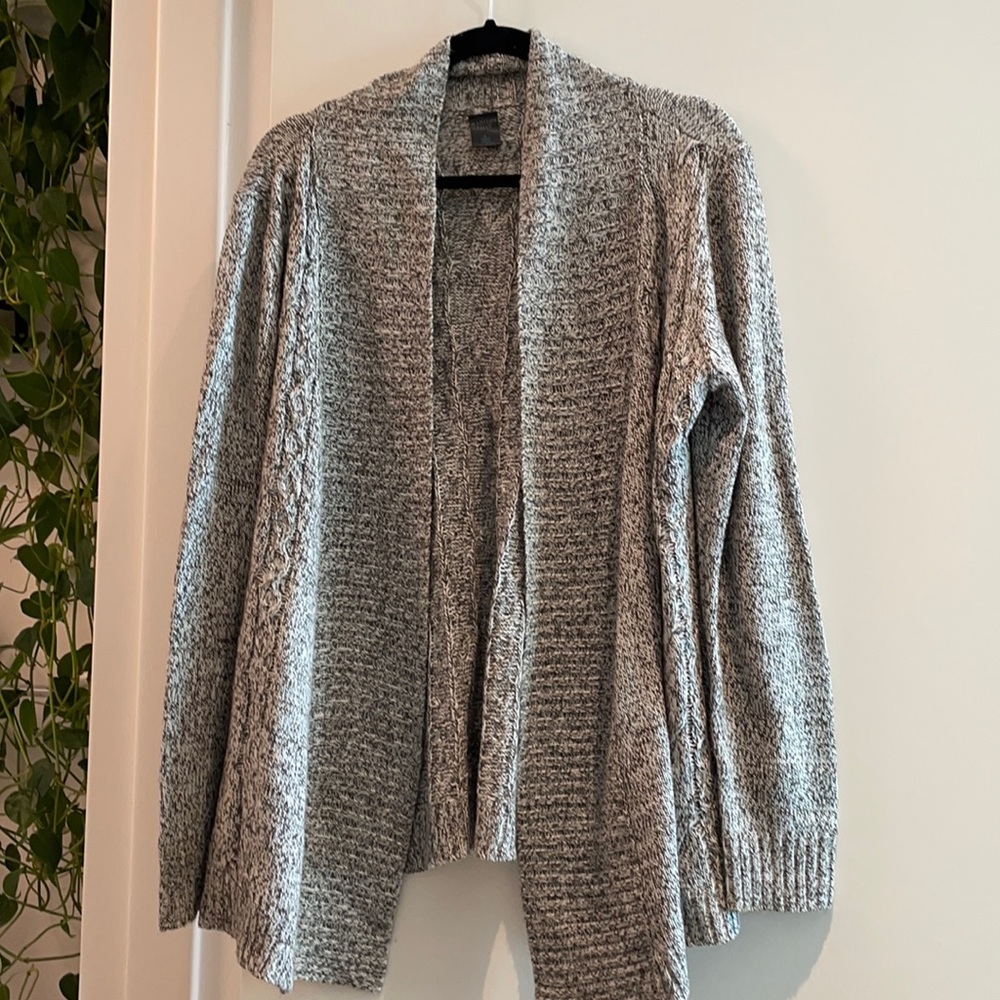 Madison Lilly grey knit cardigan - small - new